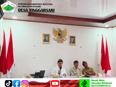 Pelatihan Kader Posyandu, Poslansia, Posbindu, dan KPM Desa Tinggarsari